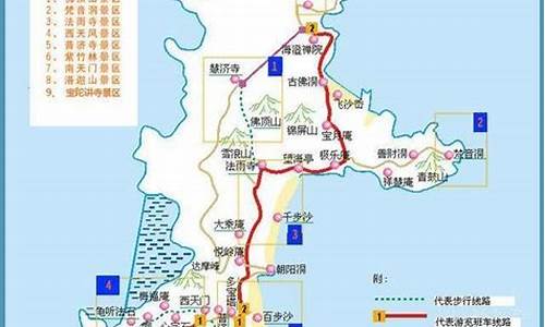 上海至普陀山自驾游攻略路线图_上海至普陀山自驾游攻略