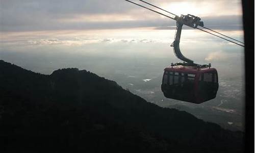 庐山索道上去是什么风景点,庐山攻略索道上庐山