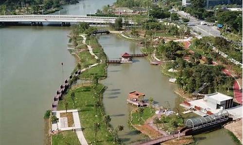 南沙蕉门河景观升级工程_蕉门公园颁证南沙